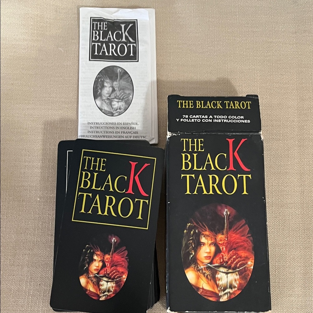 The Black Tarot Deck